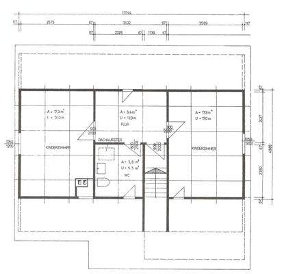 Grundriss Dachgeschoss