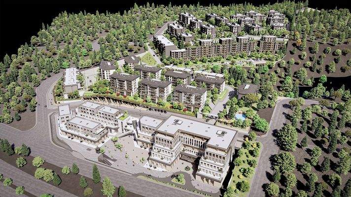 Apartments in a Developed Complex near Metro in İstanbul Pendik