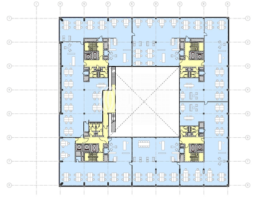 Beispielhafter Grundriss 3. Ob