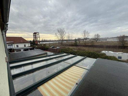 Aussicht zum Parkplatz