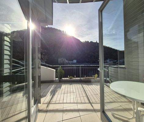 Blick zur Grevenburg