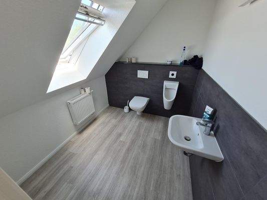 WC im Dachgeschoss
