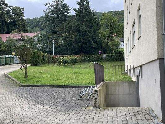 Außenansicht Kellerzugang