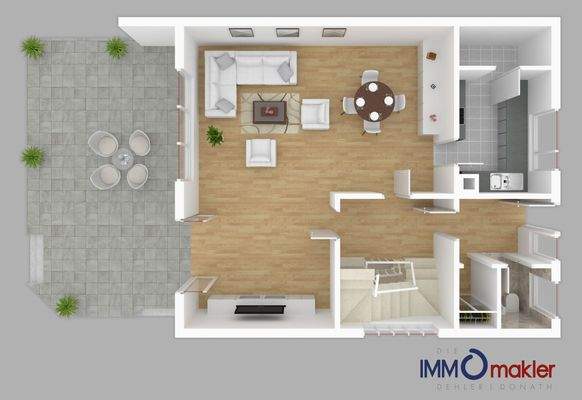 Haus 1 Grundriss Erdgeschoss