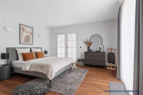 Schlafzimmer (visualisiert)