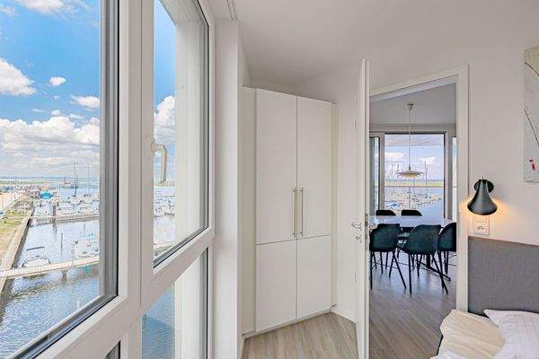 Schlafzimmer mit angrenzendem Duschbad en Suite