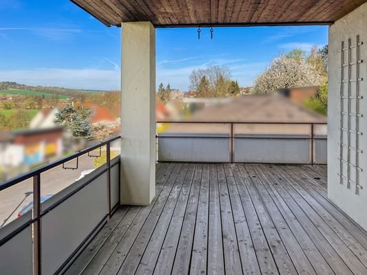 Balkon Hauptwohnung