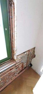 Heizungsverrohrung im Detail