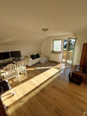 Wohnzimmer in der Wohnung 2.OG 