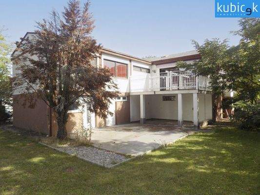 Hausansicht vom Garten