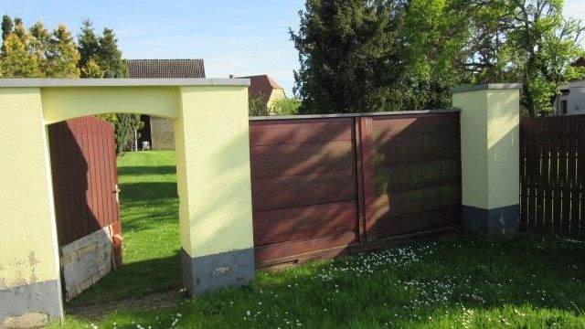 Zufahrt zum Grundstück