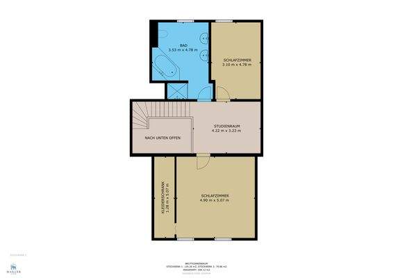 Grundriss Dachgeschoss