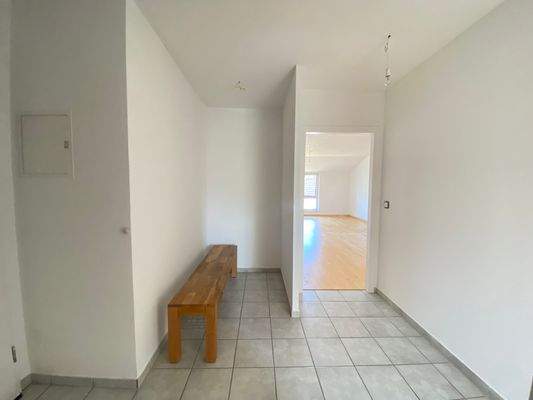 Diele mit Nische für Garderobe