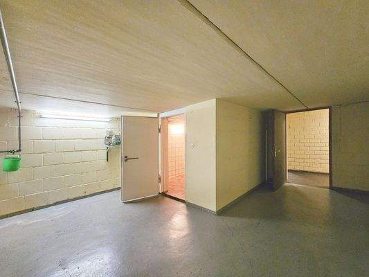 Kellerraum mit Kühlraum