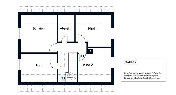 Grundriss Obergeschoss