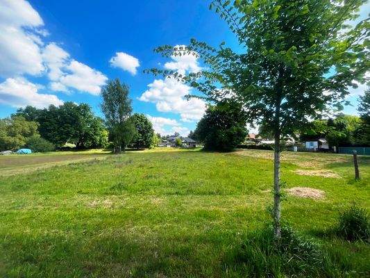 unverbauter Dorfanger gegenüber.JPG