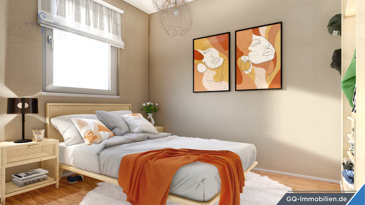 Exemplarisch Schlafzimmer