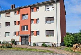 Blick zum Hauseingang