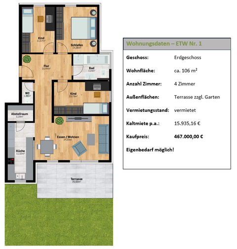 Linkenheim-Hochstetten Wohnungen, Linkenheim-Hochstetten Wohnung kaufen