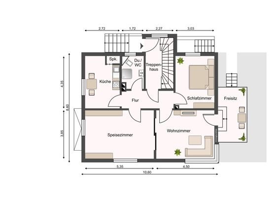 Grundriss Erdgeschoss