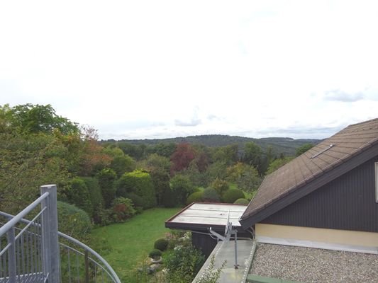 Fernsicht vom Balkon