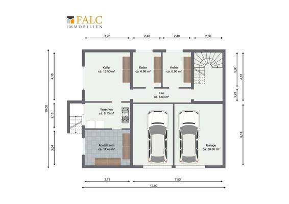 Grundriss Kellergeschoss
