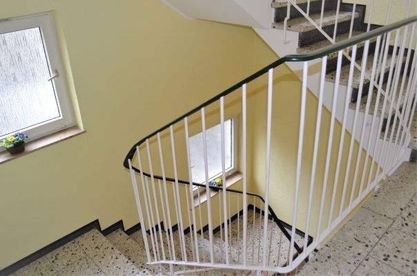 freundliches Treppenhaus