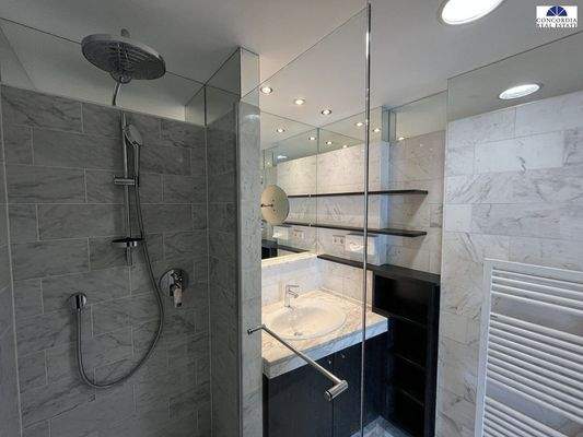 Duschbad Waschbecken