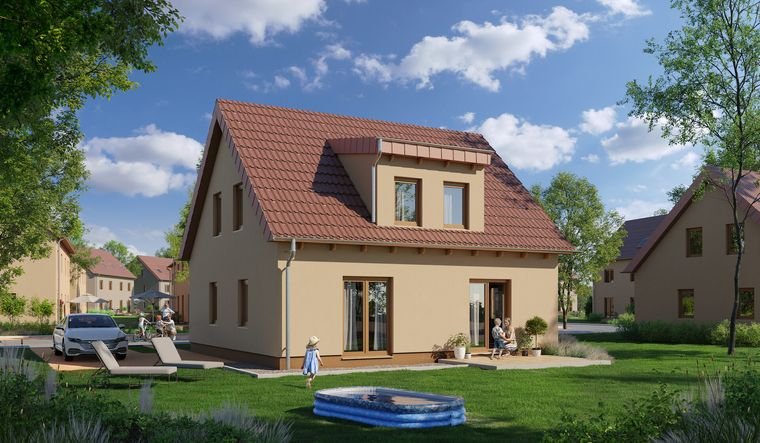Modernes und energieeffizientes Einfamilienhaus