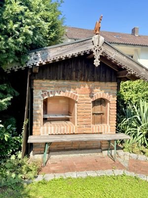 Gemauerter Pizza- und Brotbackofen