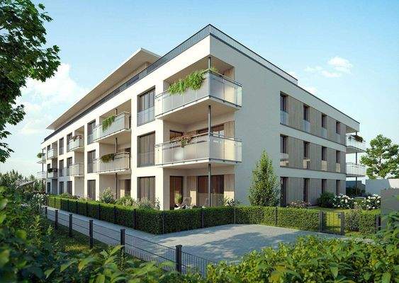 Hausansicht im Sommer