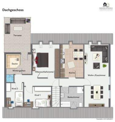 Immobilienperle Veronika Löffler - Grundriss - Dachgeschoss
