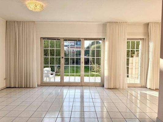 Blick in den Garten!