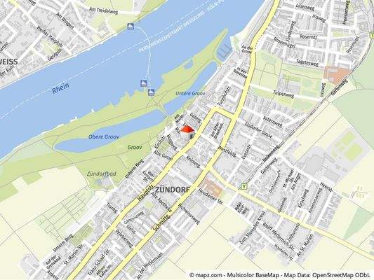 Geolyzer Kartenausschnitt