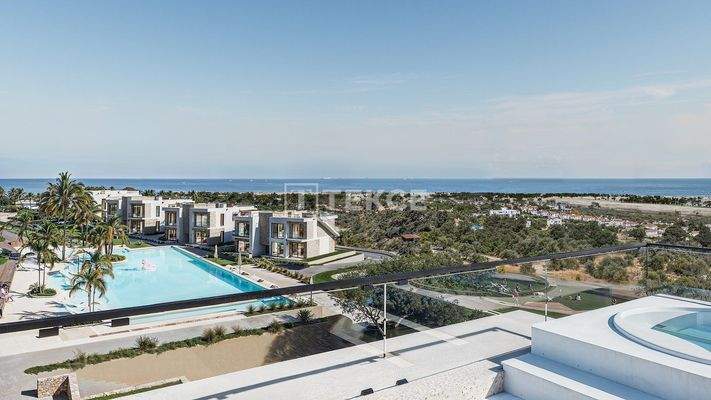 Apartments in a Residence with Beach Access in Karşıyaka Girne