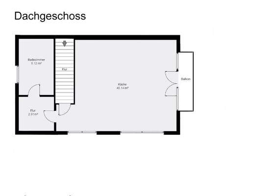 Grundriss Dachgeschoss