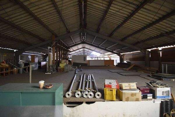 Blick auf die Zwischendecke