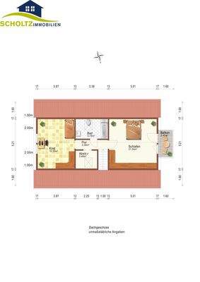 Grundriss Dachgeschoss