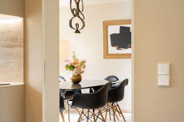 Blick ins Esszimmer