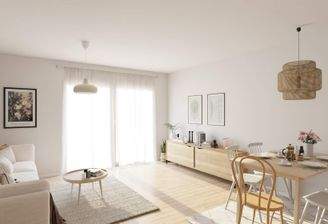 Lichtdurchfluteter Wohnbereich dank bodentiefer Fe