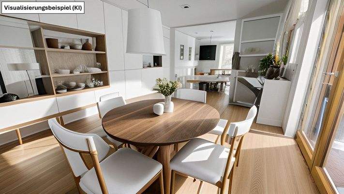 Esszimmer, Erdgeschoss -VISUALISIERUNG-