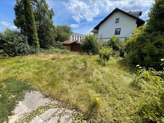 Gartenblick von Terrasse