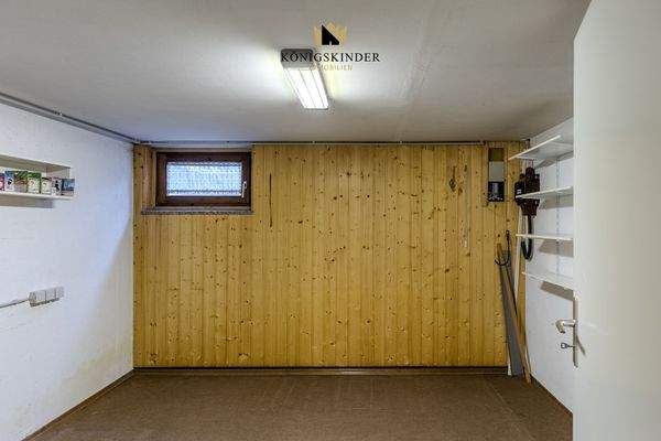 ...und ein Lagerraum...