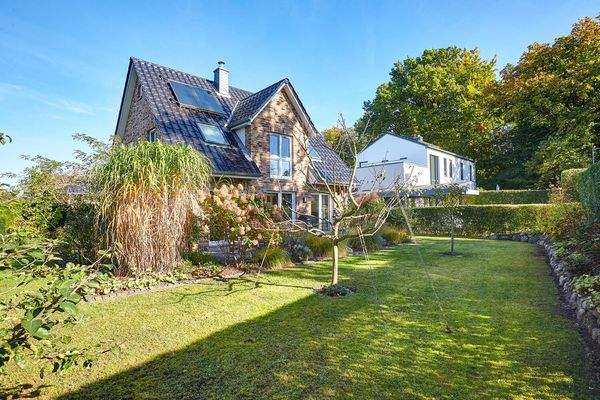 Blick über das Grundstück