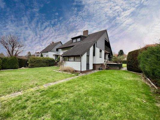 Rückansicht des Hauses