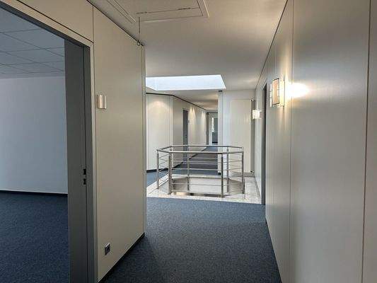 Teil des Flures im Obergeschoss