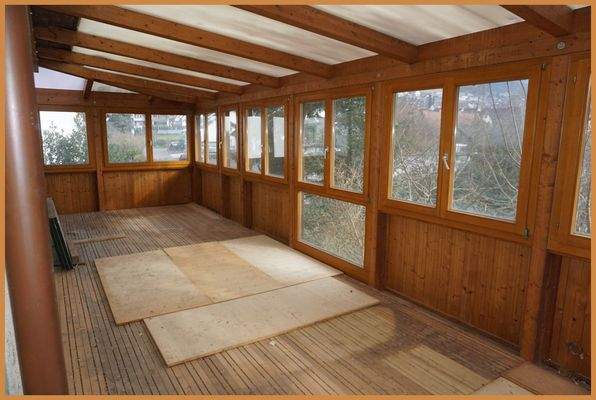 Blick in den Wintergarten