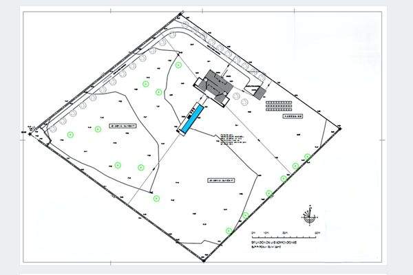 Lageplan Grundstück