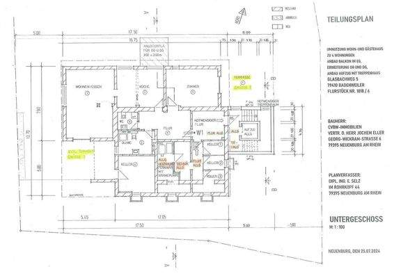 Grundriss EG Hanglage
