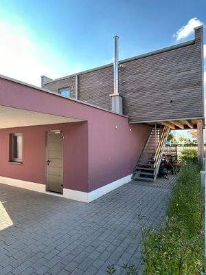 Zugang - Bereich über Garage